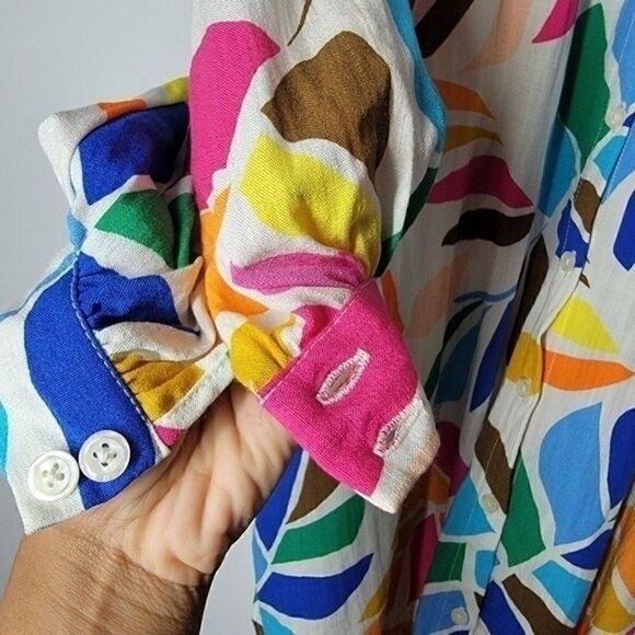 𝅺tabitha Brown for Target Botanical Mini Dress Top Size XS - Picture 7 of 10